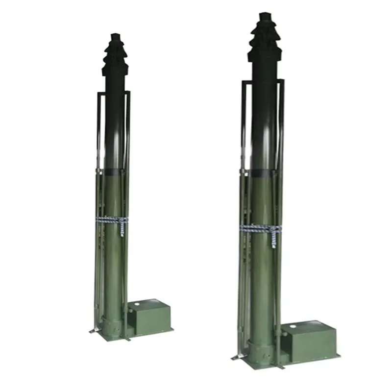 New Hot Sale Quick Installation Aluminum 100kg Payload Mobile Motorized Telescopic Mast Tripod