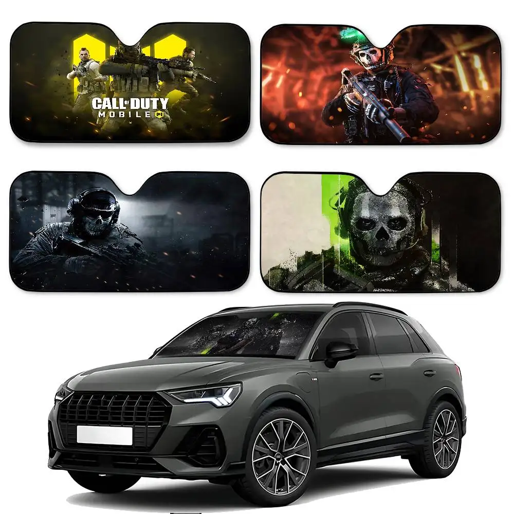 

Прохладный автомобильный солнцезащитный козырек H-Call Of Duty-S, автомобильные солнцезащитные козырьки, универсальный складной козырек на ветровое стекло