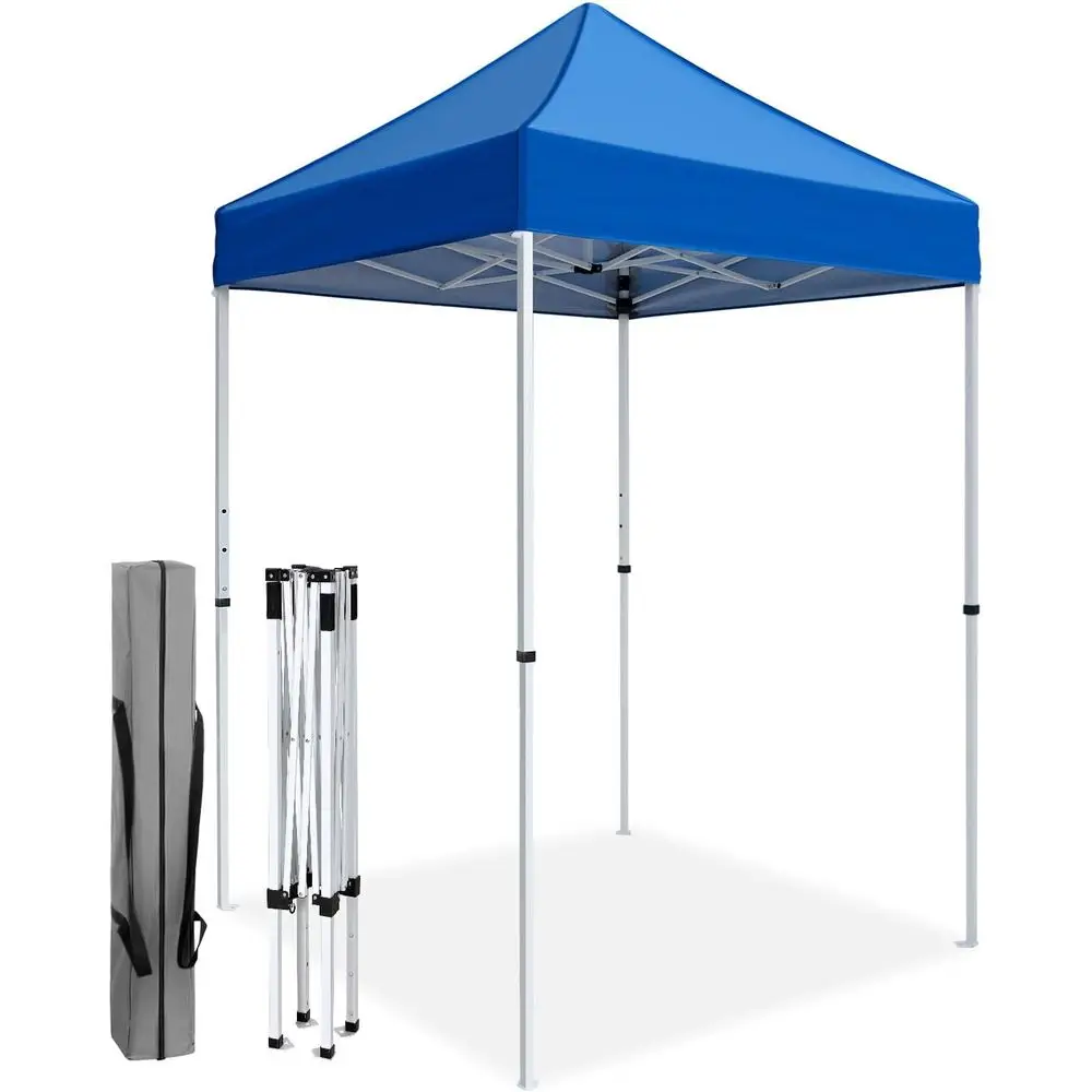 

5x5 Portable Lightweight Sun Shelter with Carry Bag, Outdoor Shade or Beach, Sports, Hiking, Patio, Lawn, and Events, Blue