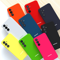New For Samsung Galaxy A56 Liquid Silicone Case A 56 55 54 36 5G Cover Funda Coque Soft TPU Phone Bumper For A55 A56 A36 A35 A16