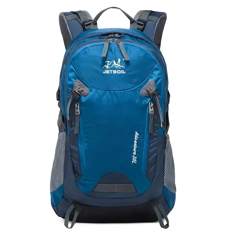 35L Outdoor Hiking Backpack High Quality Nylon Large Capacity Backpack Hiking Sports Bag Cross-country Multi-functional Backpack