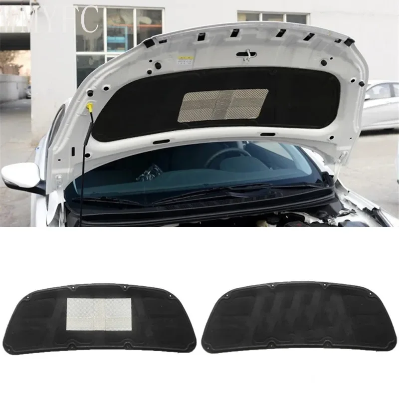 For 2012-2015 Hyundai Elantra Avante MD UD Car Hood Engine Heat Sound Insulation Pad Cotton Soundproof Cover Mat