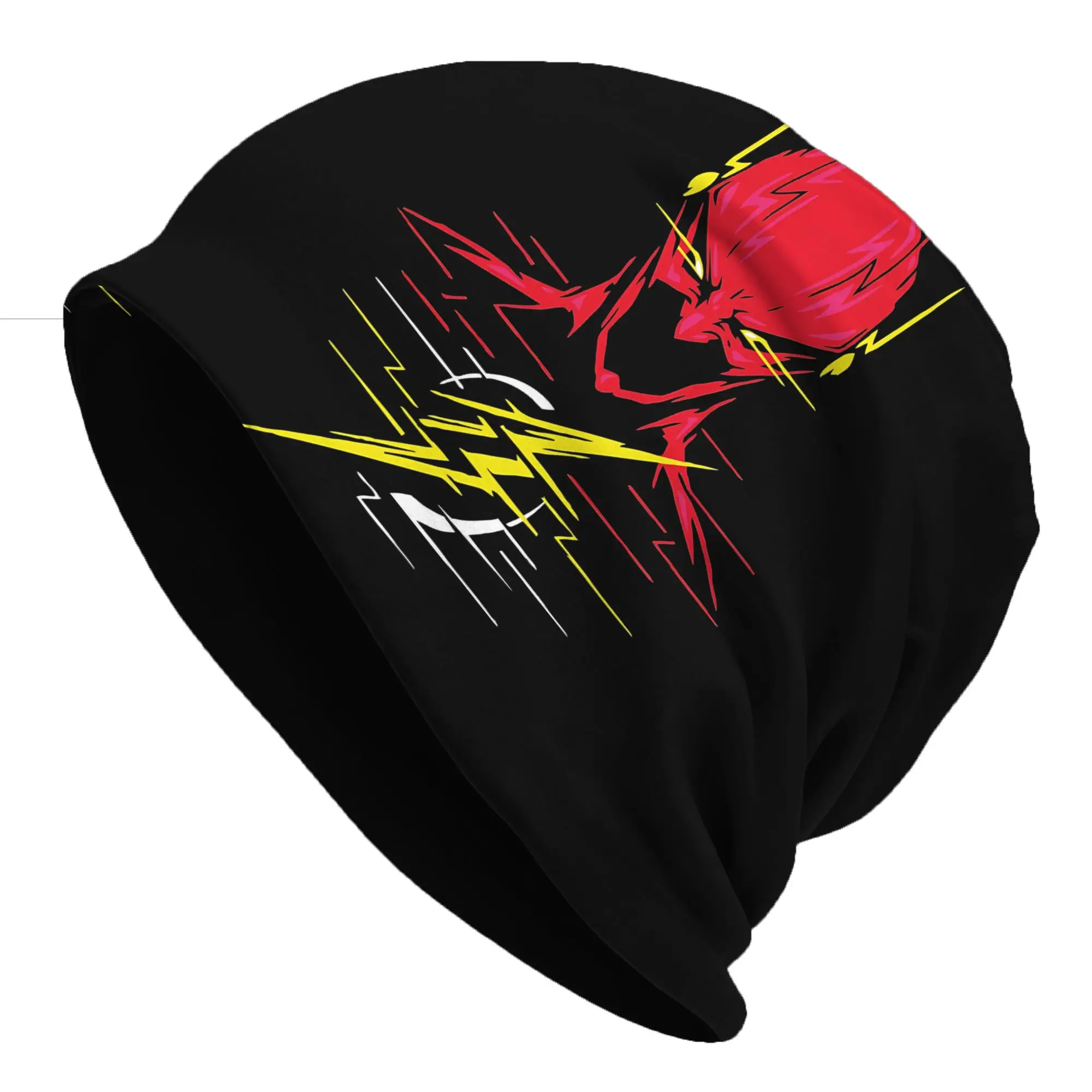 1 Piece F-FlashS Skullies Caps Fast Thin Hat Autumn Spring Bonnet Hats Men Women's Unisex Ski Cap