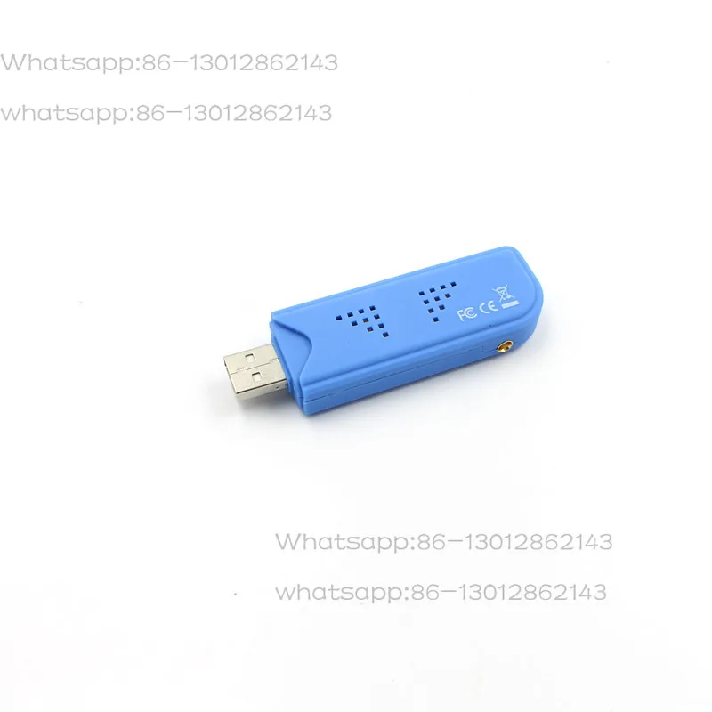 TV Tuner USB2.0 Blue TV Stick DAB FM DVB-T RTL2832 R820T SDR RTL-SDR Dongle Stick Digital TV Receiver IR Remote With Antenna