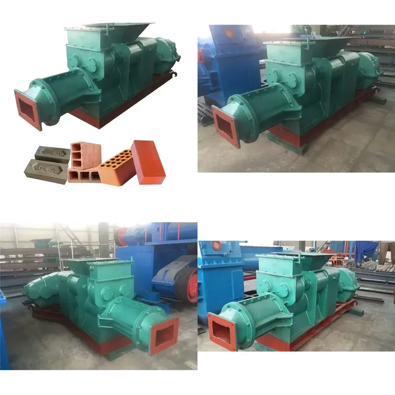 China New Product Vacuum Brick Extruder Red Soil Automatic Small Clay Brick Making Machine