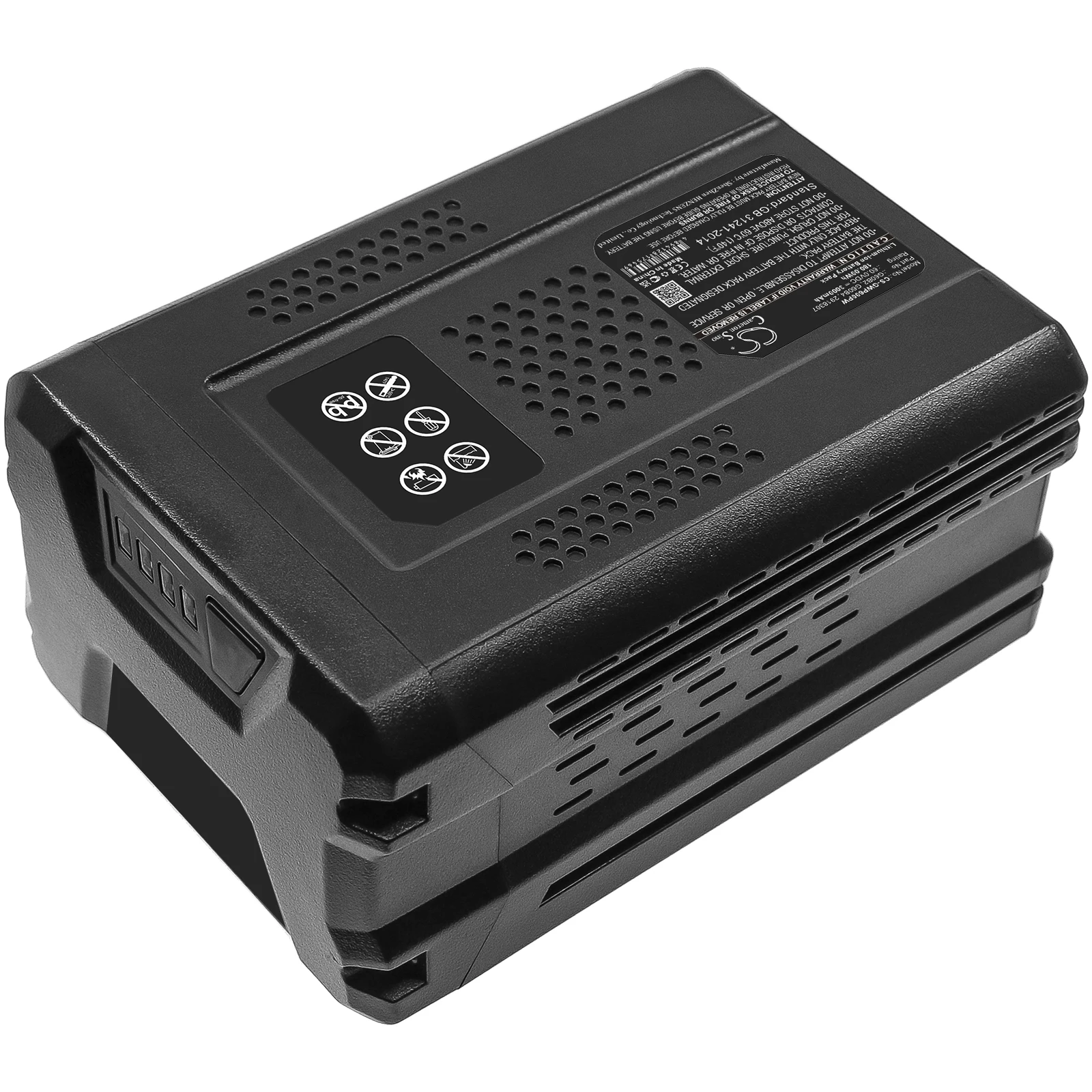 Replacement Battery for GreenWorks GD60AB,GD60LT,Pro 60V 13
