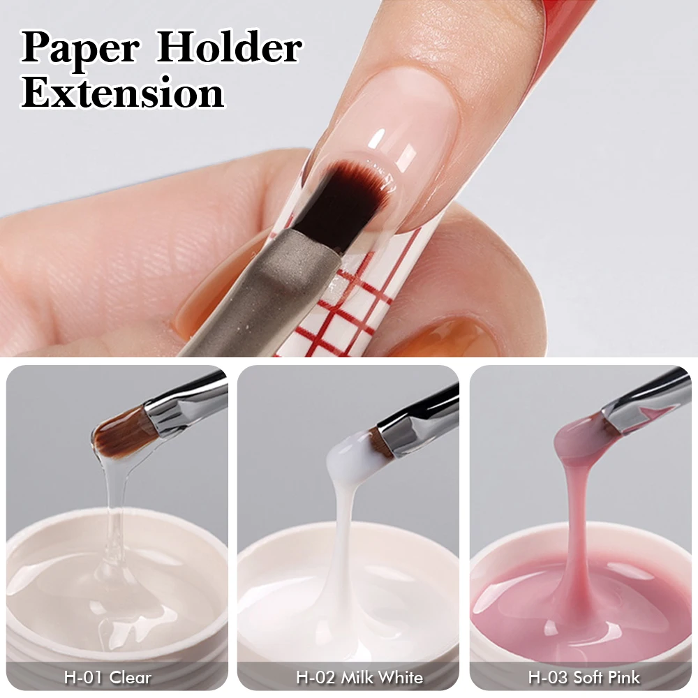 CHUNSHU Builder Nail Hard Gel Hema-frei 30g Aufbaugel für Nagelverlängerung, langanhaltendes Aufbaugel, Skulptur-Gel, Rubber Base Gel – Detail 1