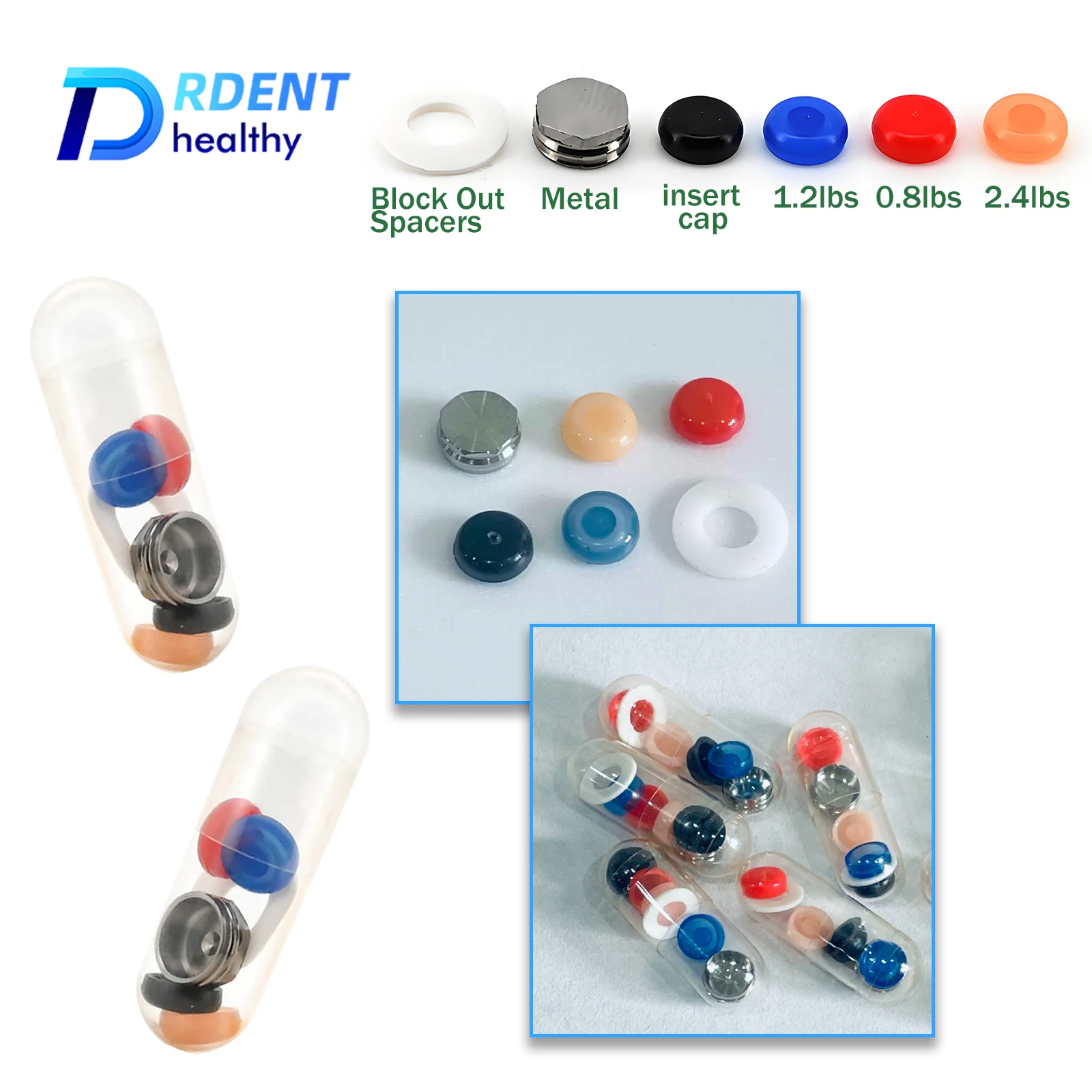 Dental Implant Retention Caps Universal Locator Core Tool Removable Insertion Extraction  Abutment Overdenture Attachment Kit