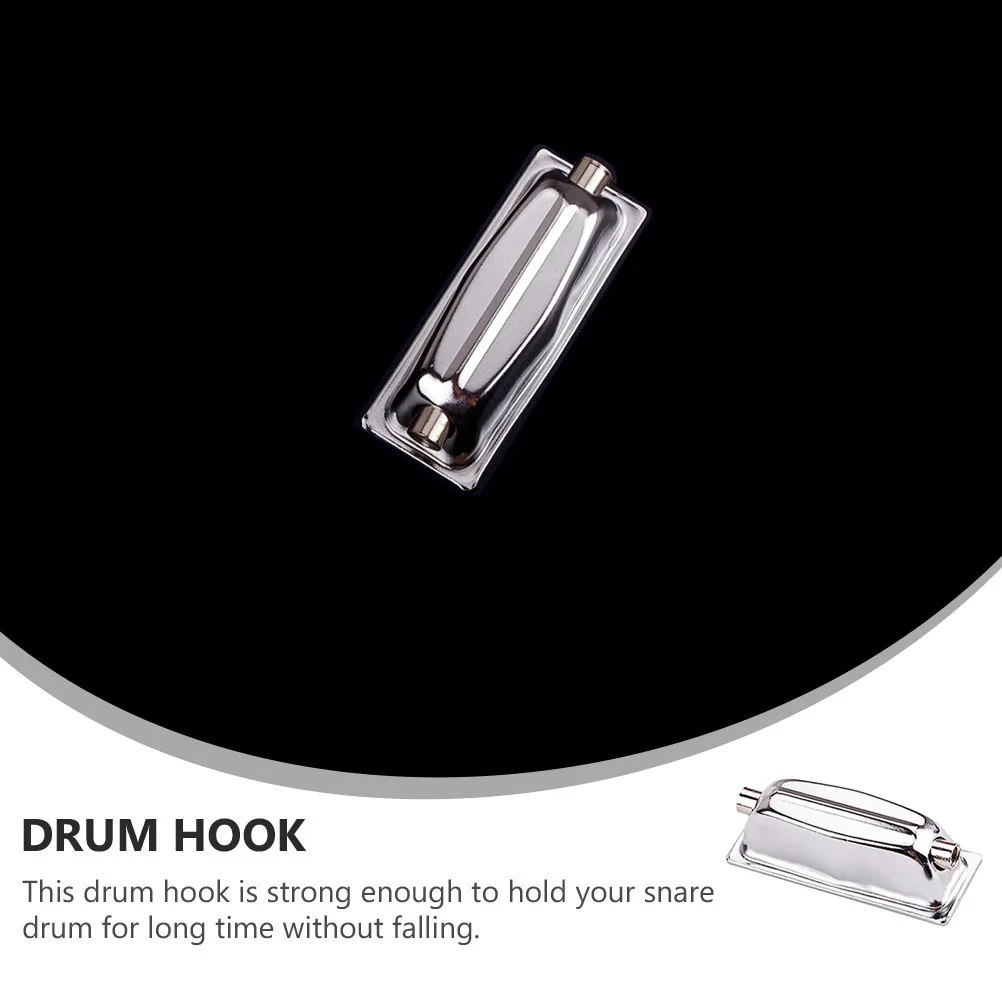 2pcs Drum Hooks Snare Drum Lug Connector Double-end Ear Drum Accessories Drum Connector Dual-end Lugs