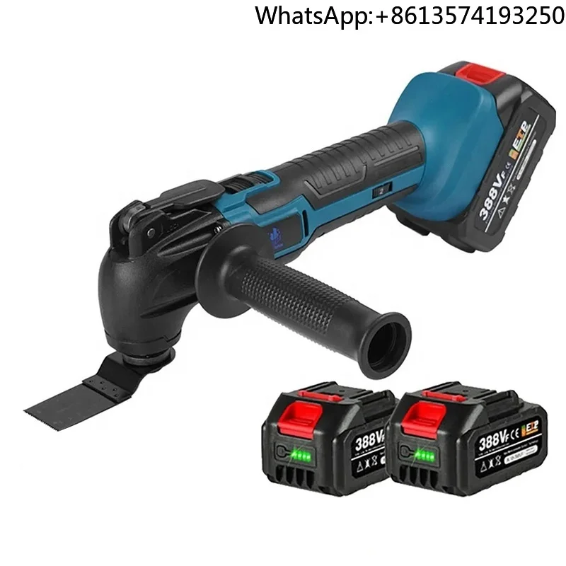 

Cordless Oscillating Multi Function Tool 6 Gears Adjustable Handheld Rechargeable Renovator Trimmer Shovel for 18V Battery