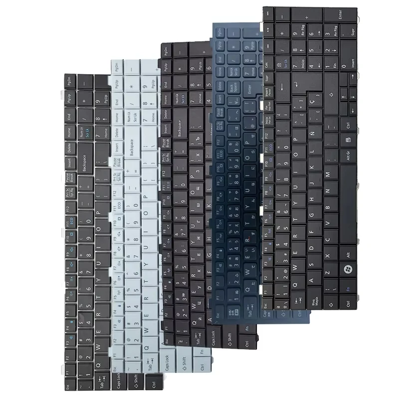 US/RU/SP/JP JA/IT English NEW Laptop Keyboard For Fujitsu Lifebook AH530 AH531 AH42 A530 A531 A531D NH751 FMVNA5N3E