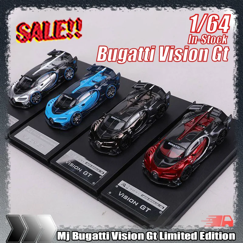 

Mj 1:64 Bugatti Vision Gt Limited Edition Simulated Alloy Diecast Car Model Collectible Display Ornament For Car Enthusiast Gift