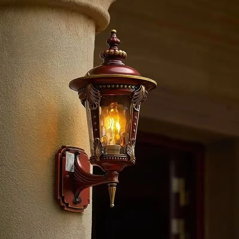 

Contemporary LED Outdoor Wall Lamps Electric Simplicity Waterproof Balcony Hallway Courtyard Villa Gate Hotel