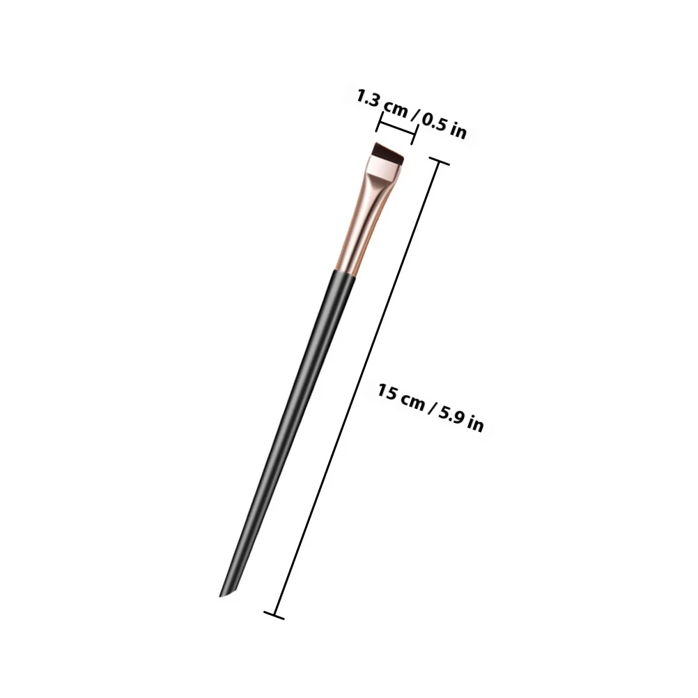 Zestaw 6 pędzli do eyelinera Profesjonalne pędzle do makijażu oczu Małe precyzyjne aplikatory Wytrzymały, wygodny uchwyt do długotrwałego użytkowania
