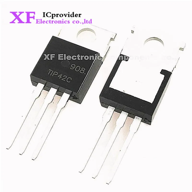 

500 шт./лот TIP42 TIP42C Силовые транзисторы (6A,40-100 в, 65 Вт), новый оригинал