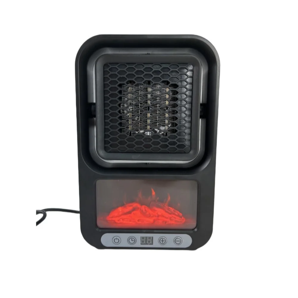 For Home For Office Portable Heater Indoor Use Winter Season Black Portable Heater Versatile Use Efficient Heating