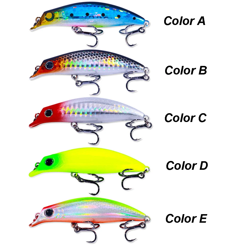 WESTBASS 1PC Floating Minnow Bait 79mm-7.4g Rattle Fishing Lure Lipless Stick Swimbait Hard Wobbler leurre duro cebo Hart köder