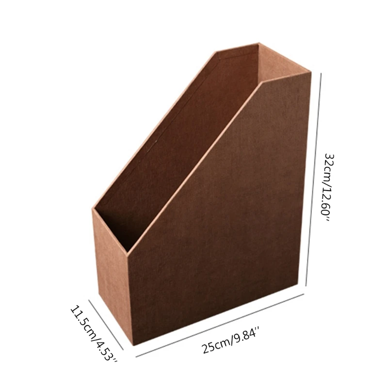 Eco-friendly Vertical Tabletop File Holder Inclined Book Holder DIY Index Tab File Hoder for School Drop Shipping