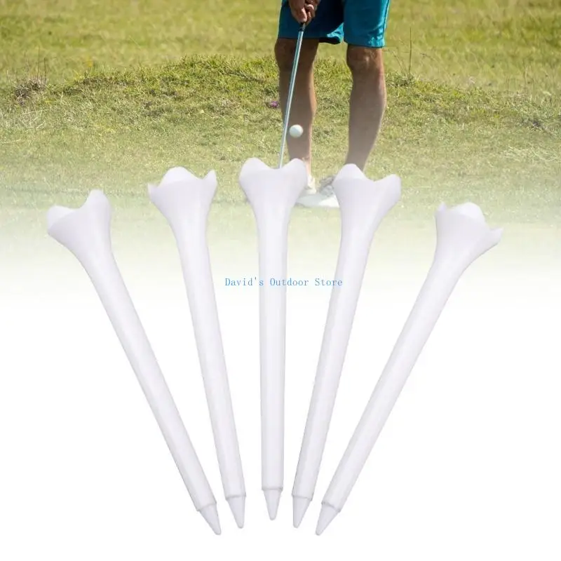 X3UA 30Pcs/set Golf Tees for Golf Driver Training, Golf Tees Claws Type Low Resistance More Distance Consistent Height Tees