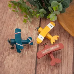 Mini Plane Newborn Photography Props Accessories Children Toy Doll Baby Photo Studio Baby Shooting Prop for Girl and Boys