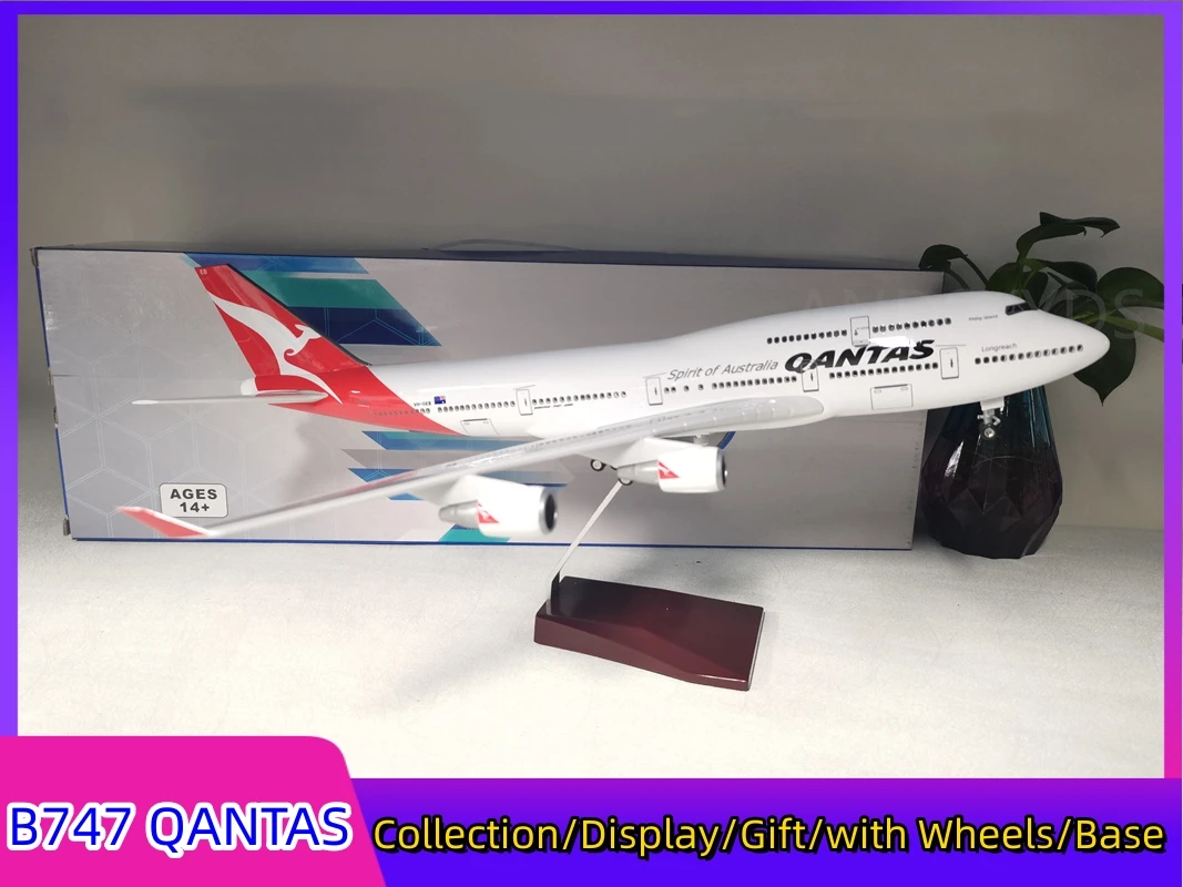 

B747 Airways Series Airbus 47cm Aircraft Model 1/160 Scale Plane With Light & Wheel Diecast Airplanes For Aviation Enthusiasts