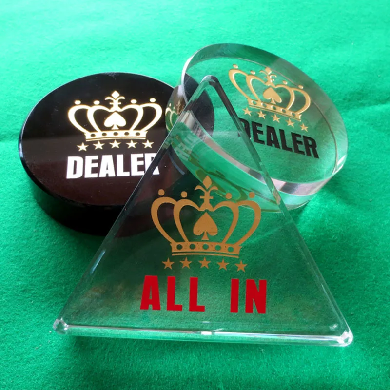 1 قطعة كريستال ولي تكساس بوكر رقائق المهنية كازينو لعبة ملحق تذكارية تحصيل الهدايا رمزية عملة الجدول بوكر