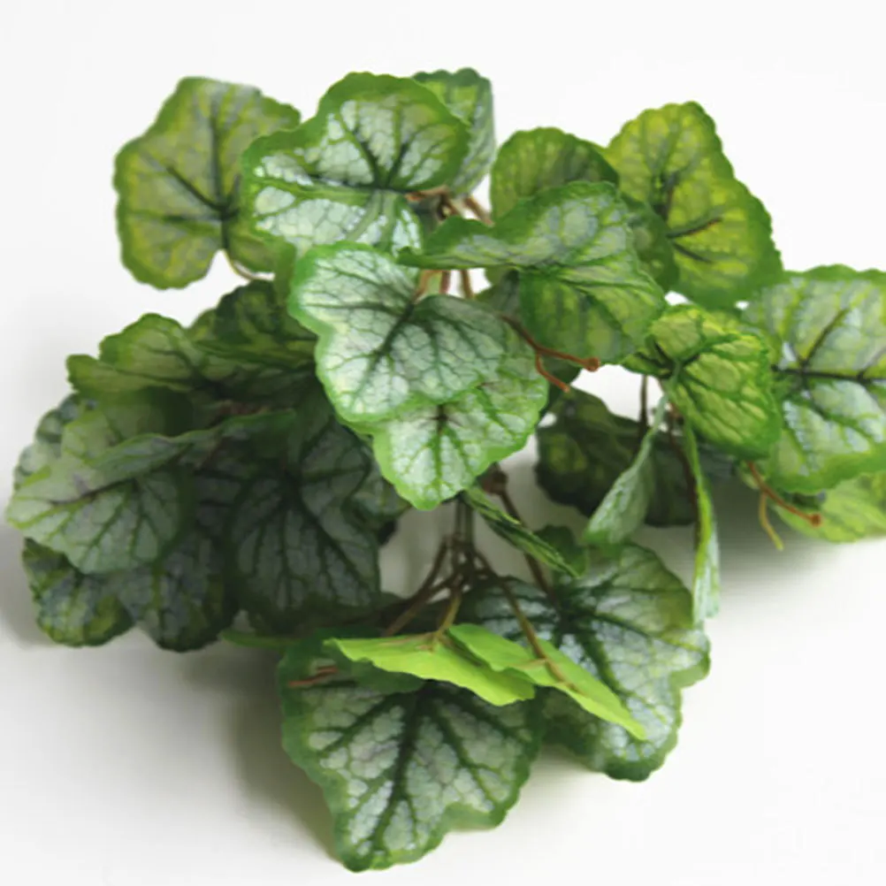 

2pcs Lifelike Leaf Lifelike Plant Ornment Ornament For Home Office Wedding Decoration Simulation Plant Photography Props