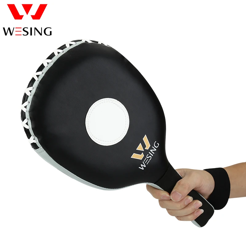 Wesing Training Focus Mitts Kick Boxing Taekwondo Leather Boxing Ping-pong Target