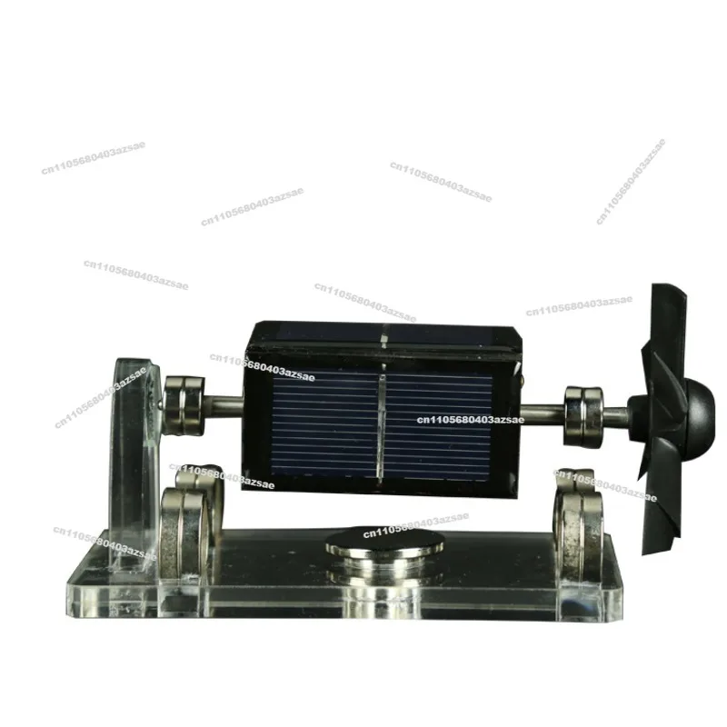 Magnetic Levitation Solar Motor Creative Magnetic Levitation Ornament Fan Blade Science Gift
