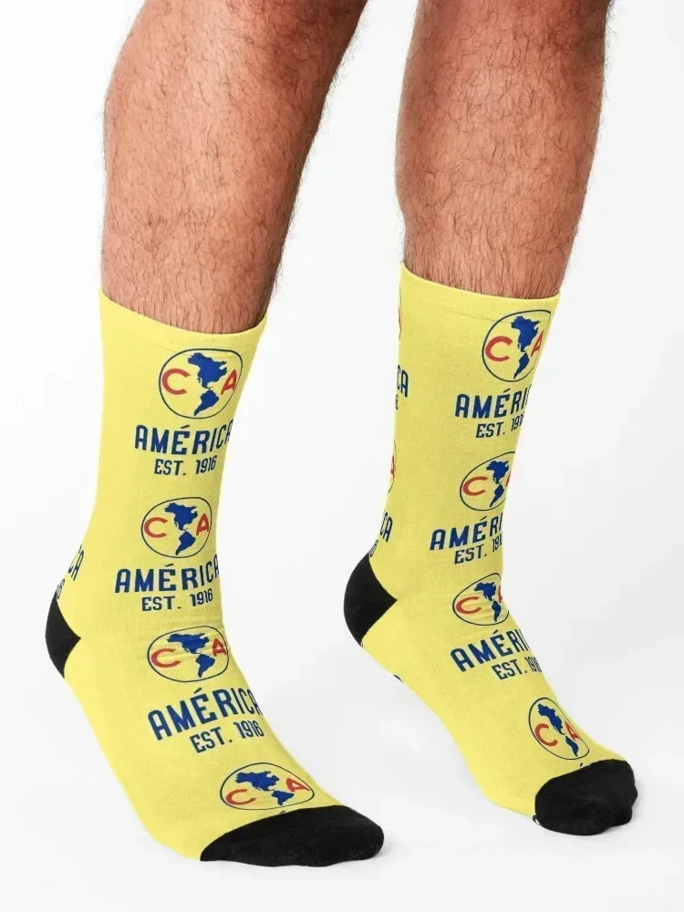 Club America Socks funny gift designer kawaii valentine gift ideas Socks Male Women's