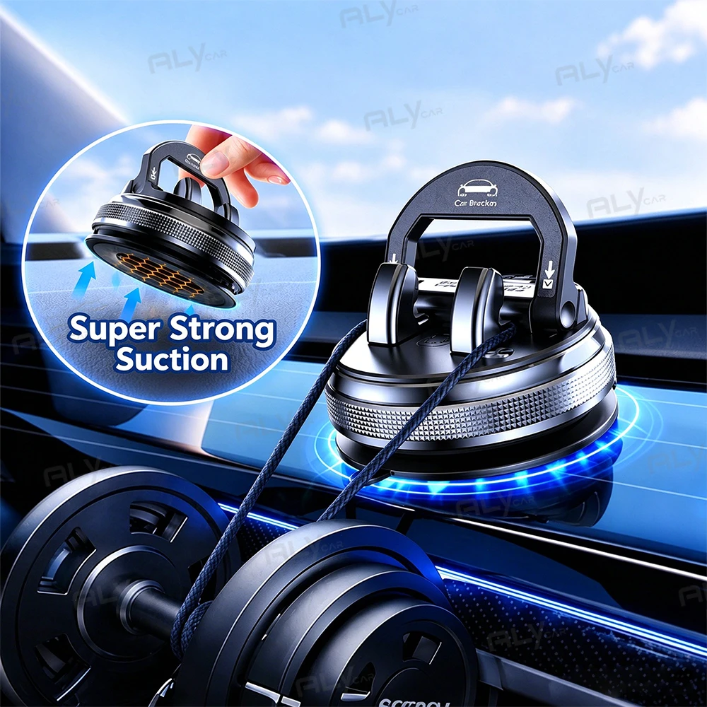 New Model Car Dashboard Phone Holder Super Strong Vacuum Suction Cup Screen Phone Mount Universal Mobile Bracket Auto Accessorie