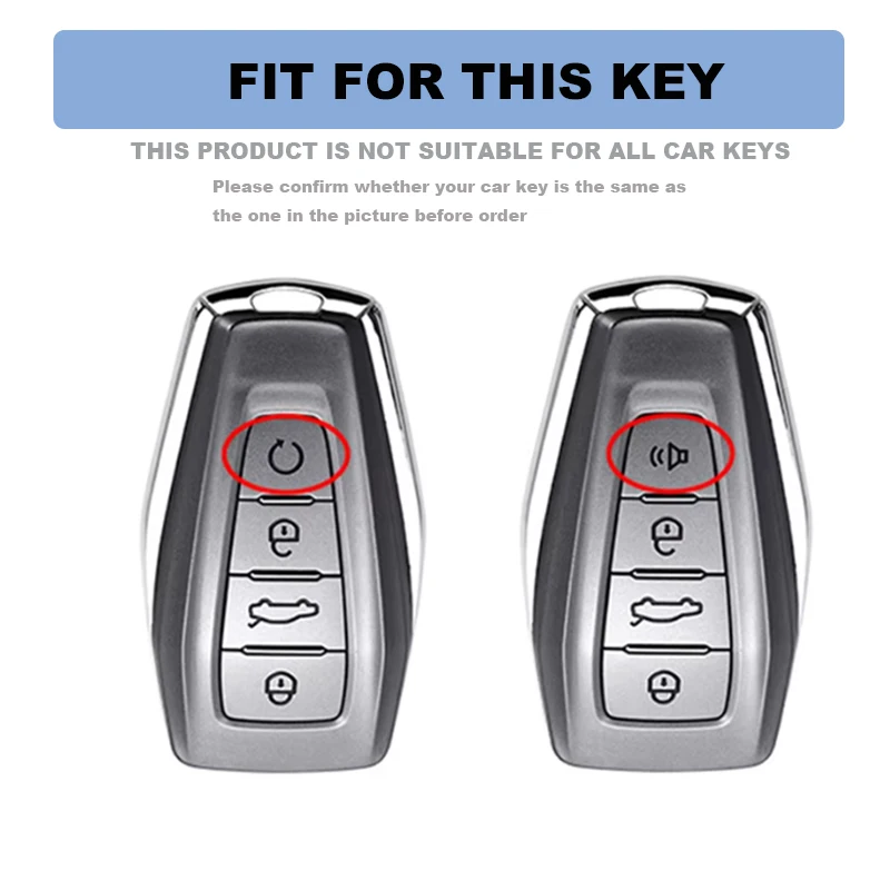 Keyless Protector for Geely Atlas Boyue NL3 Emgrand Global Hawk GX7 Kulrey GT GC9 Coolray X6 X7 EX7 Car Remote Key Case Cover