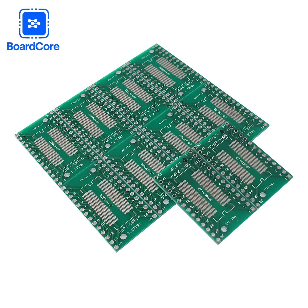 10/30 قطعة PCB لوح مهايئ مصلحة الارصاد الجوية إلى DIP SOP TSSOP SOP8 SOP14 SOP16 SOP20 SOP24 SOP28 IC اختبار مجلس مأخذ توصيل محول PCB عدة #3