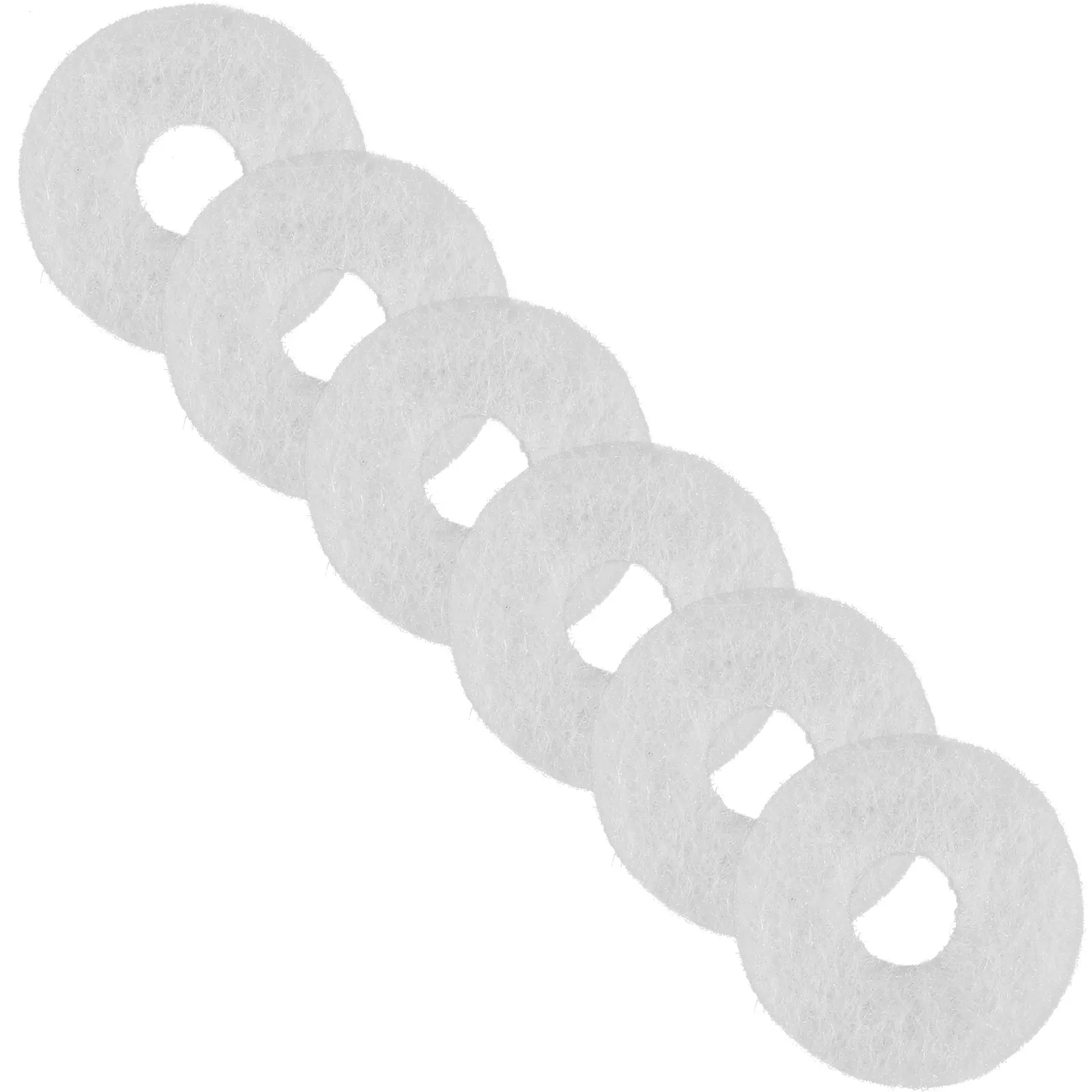 

6Pcs Felt Pads for Keys Replacement Instrument Repair Parts High Standard Cushioning Open Hole Pads for Flute Clarinet Saxophone