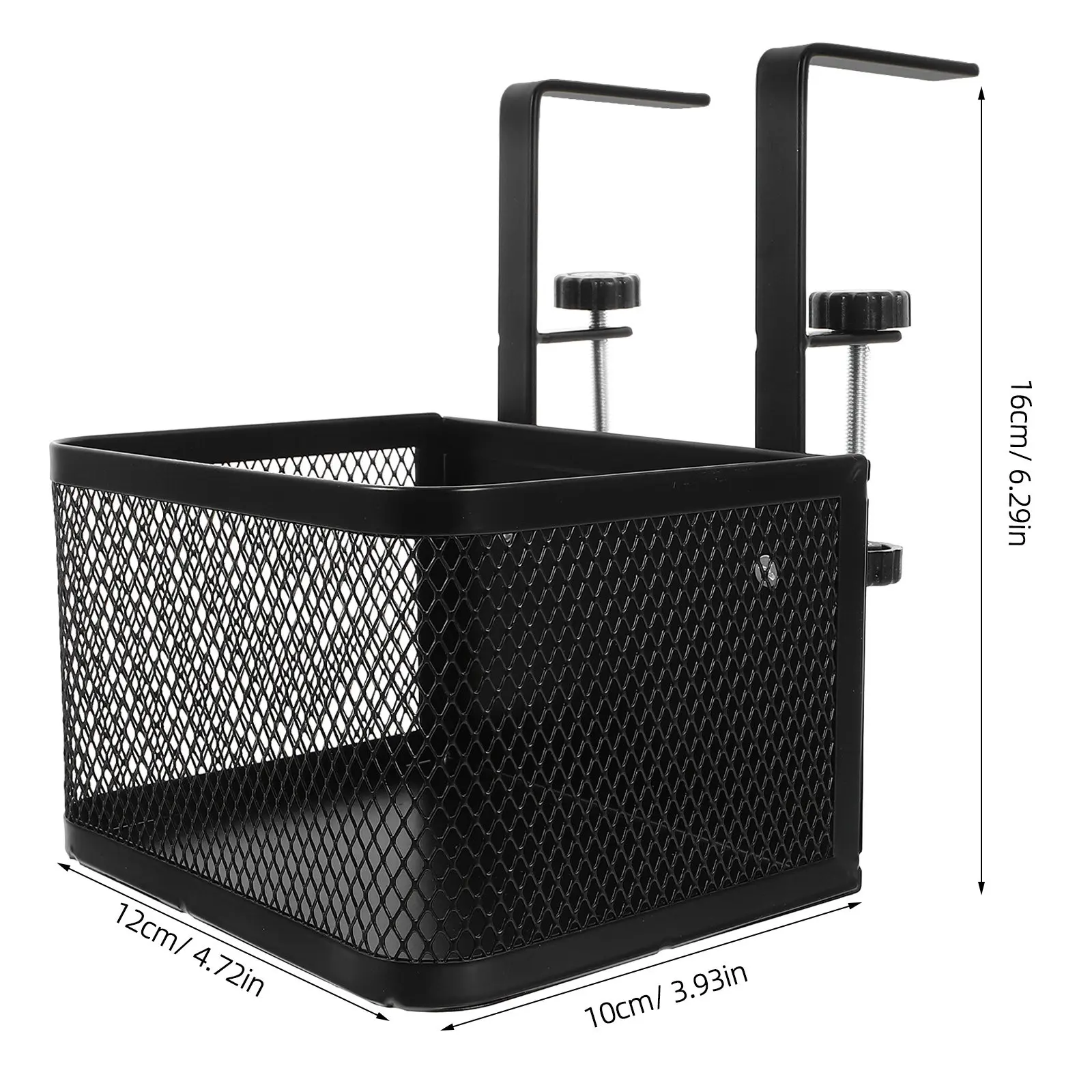 Clamp on Desk Organizer Under Desk Storage Shelf Desktop Organizer Tray for Frequently Used Items No Drill No Adhesive Secure