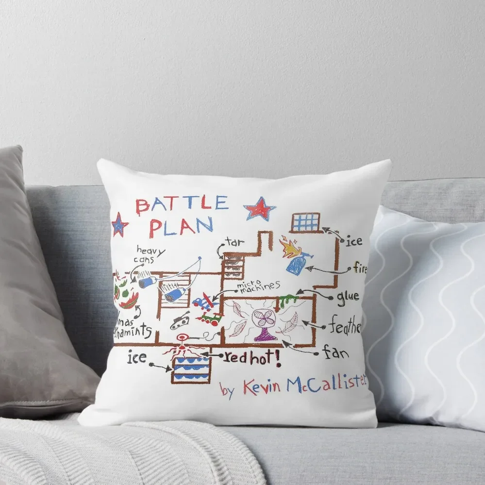 

Kevin's plan (home alone) Throw Pillow sleeping pillows Rectangular Cushion Cover Cushions Cover pillow