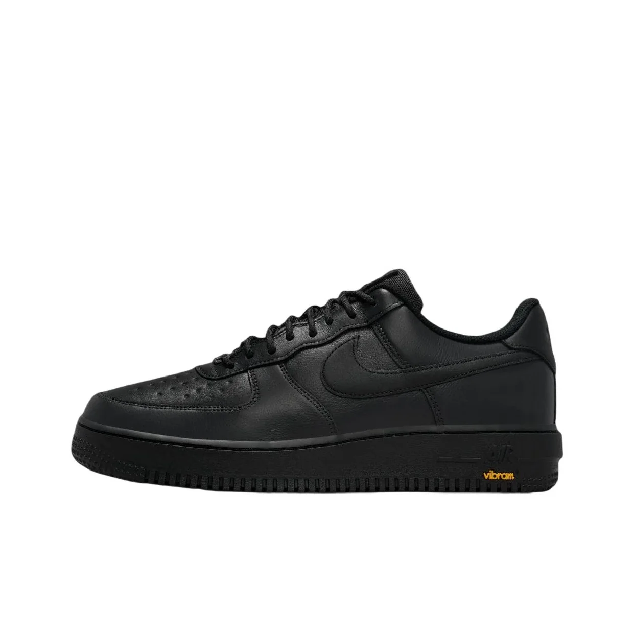 Nike Air Force 1 Leather Skateboard Shoes Men's Black HV5953-001