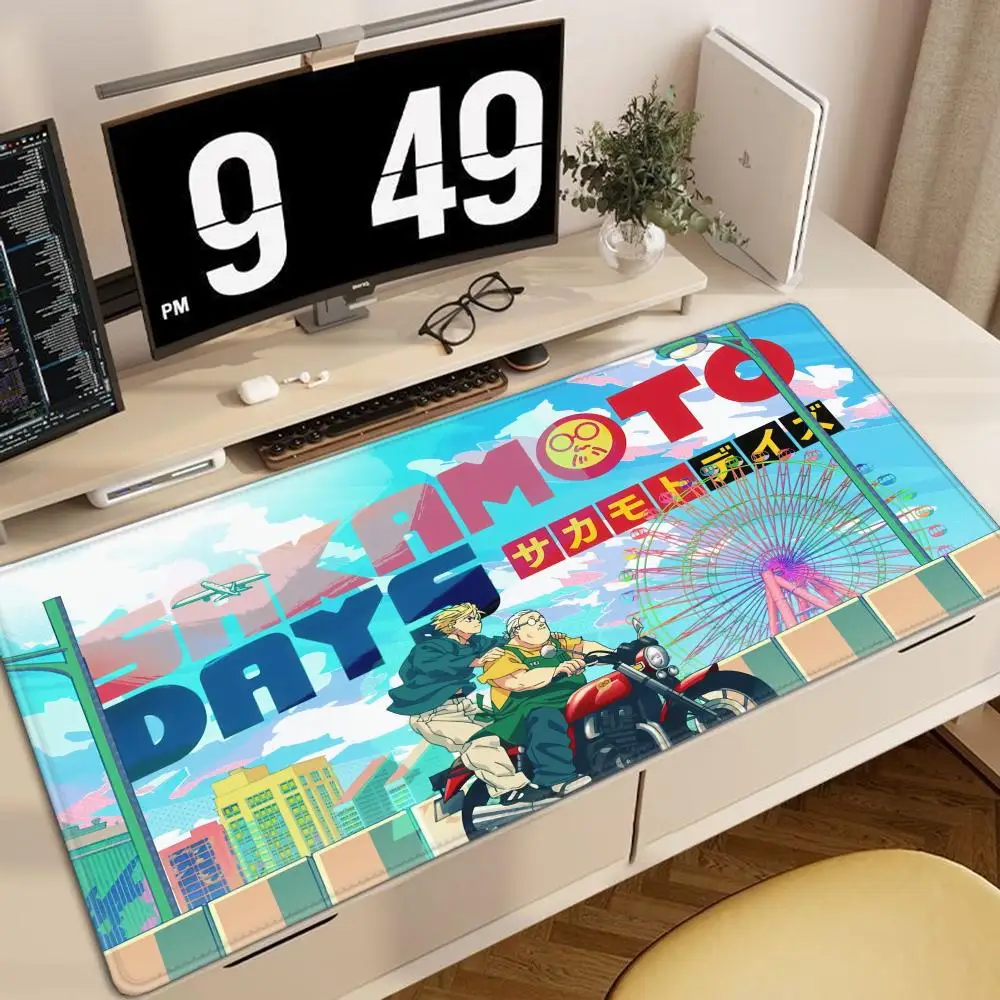 

Sakamoto Days Mouse Pad Mousepad Large Gaming Mouse Pad LockEdge Thickened Computer Keyboard Table Desk Mat