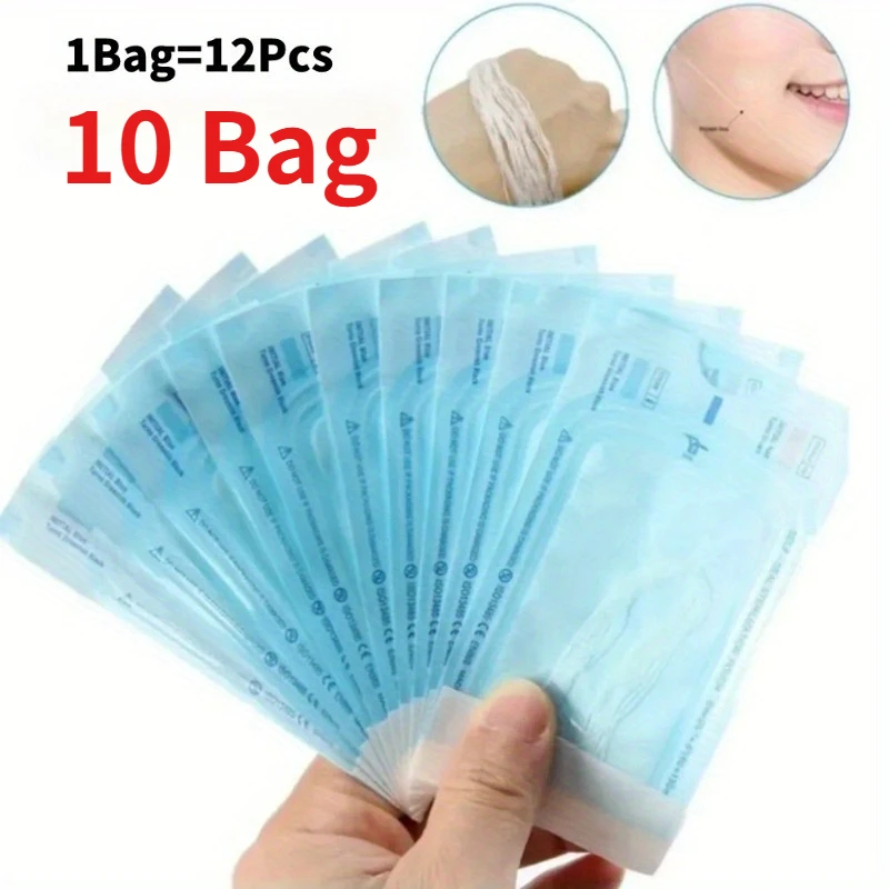 Absorbent Collagen Threads No Needle Golden Protein Line Anti Aging Women Collagen Face Filler Protein Thread Skin Care