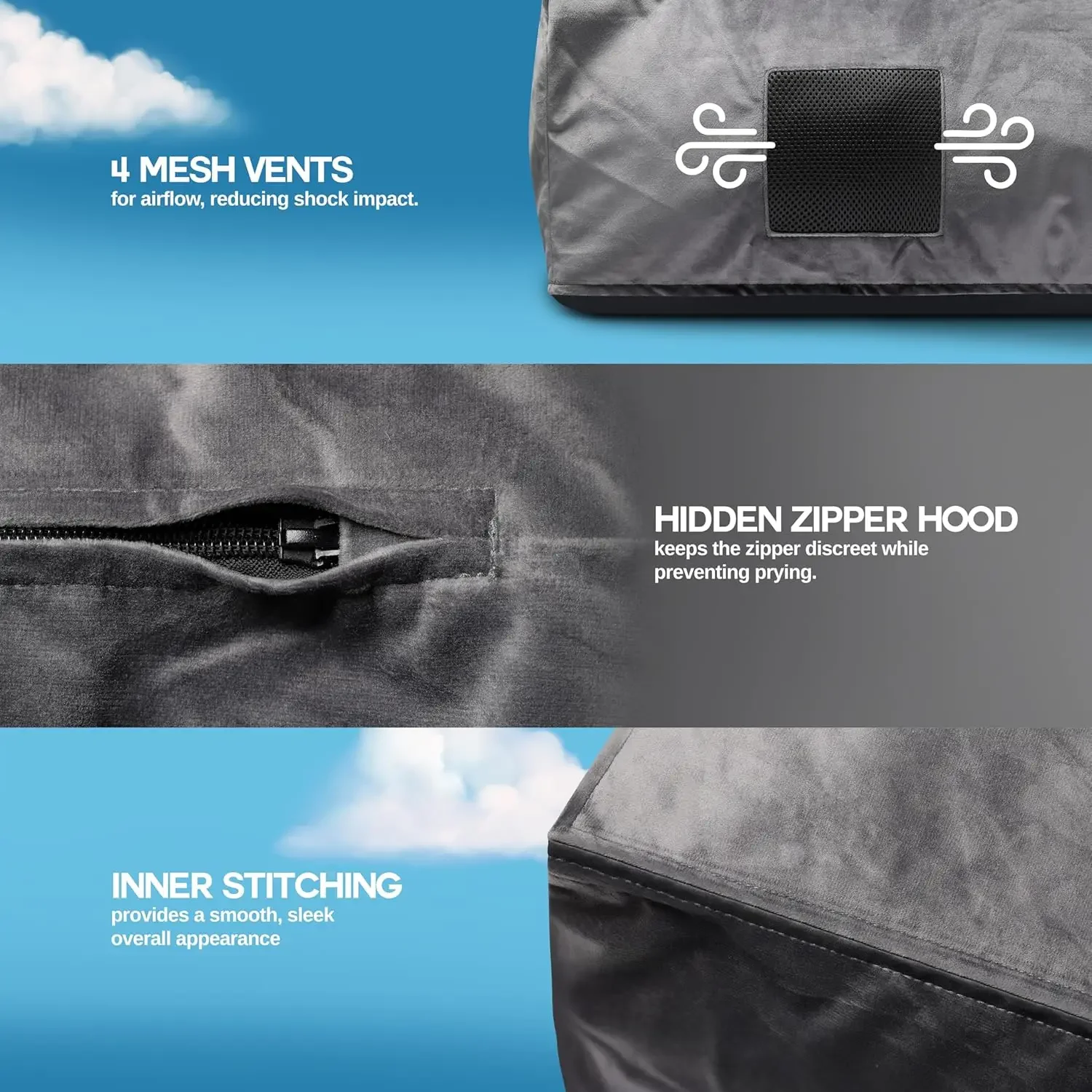 Z_4 x 6 Ft Crash Pad – Soft Velvet Cover Sensory Crash Pad for Kids with Durable Shock-Absorbing Foam, Machine Washable Cover,