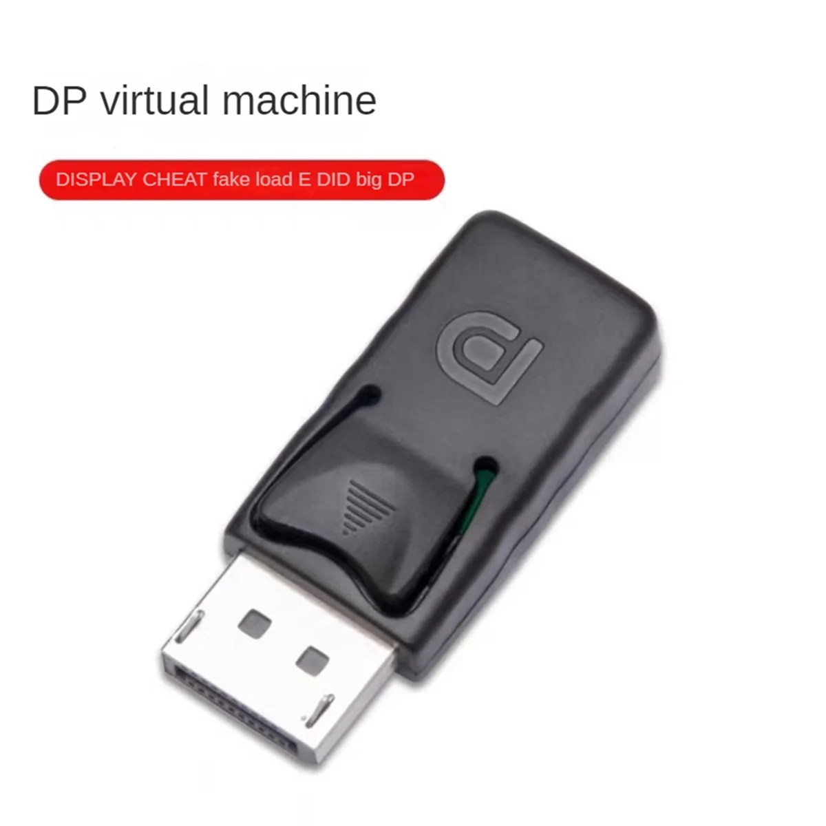 

AB20-1Pcs 4K Displayport Dummy Plug DP Virtual Display Adapter Graphics Video Card Cheater EDID Headless Ghost Emulator