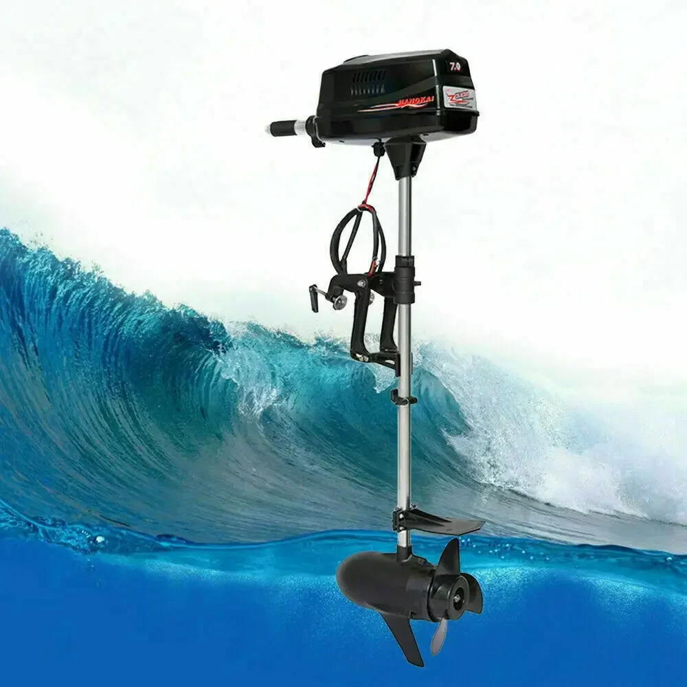 

3-7HP Outboard Motor Electric Brushless Trolling Fishing Boat Engine