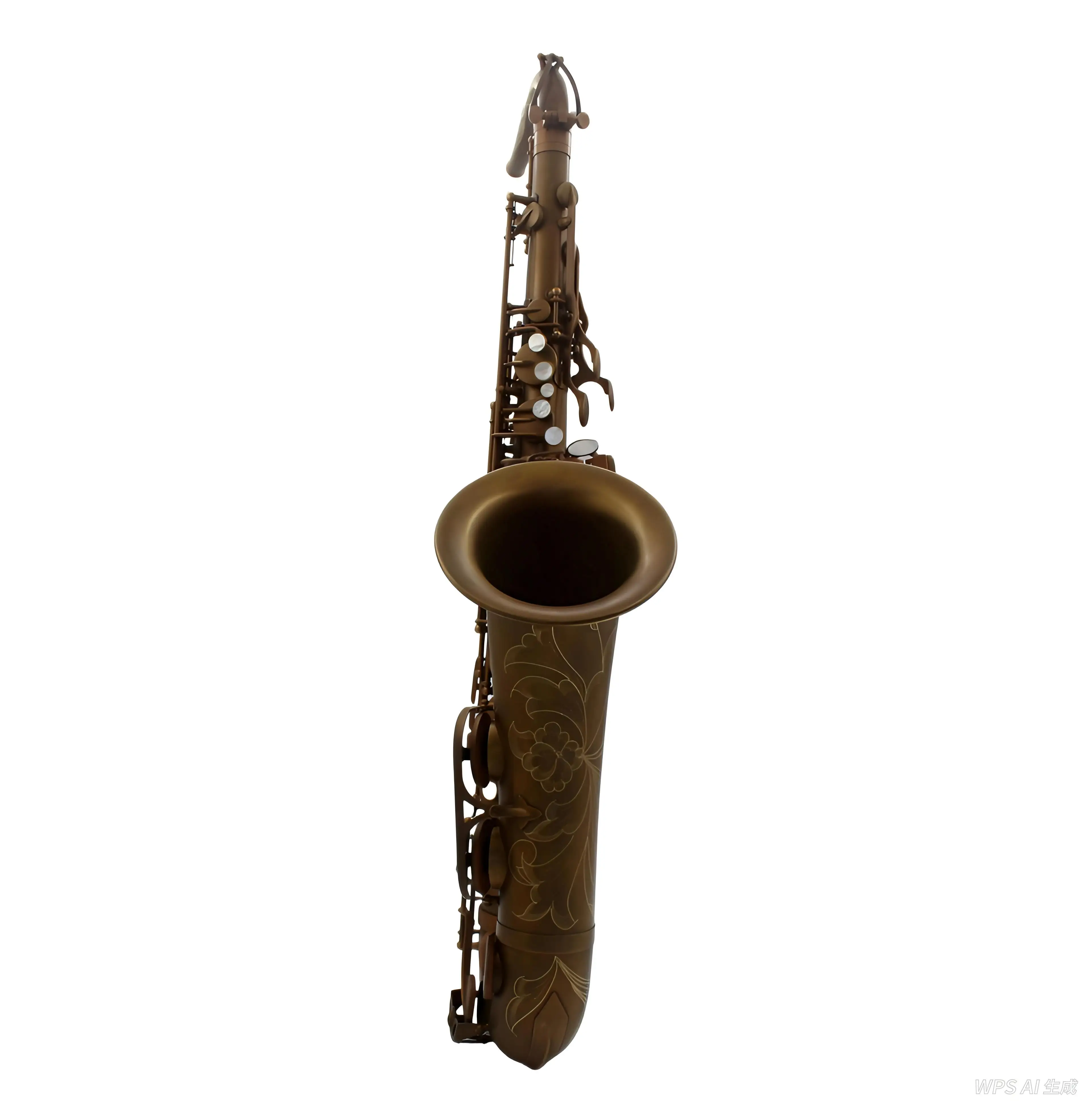 Professional Grade Retro Lacquerless, Style Tenor Saxophone