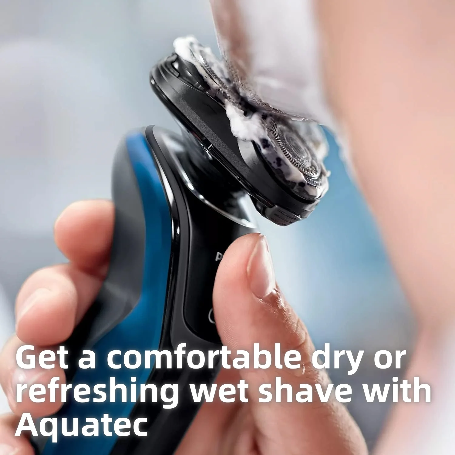 ماكينة حلاقة فيليبس نوريلكو سلسلة 5000 S5203، شحن سريع، مع ماكينة تشذيب دقيقة