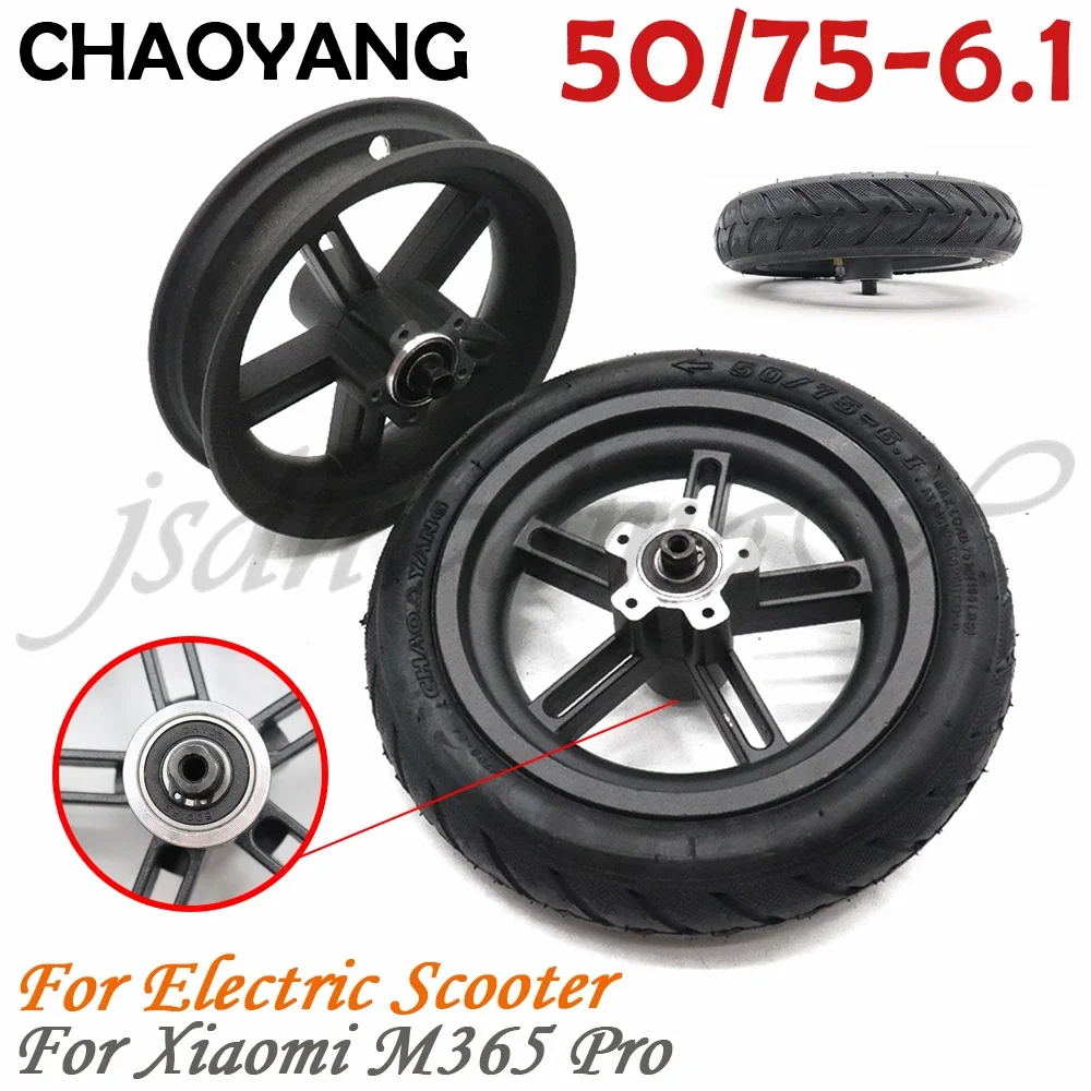 CHAOYANG Electric Scooter Parts for Xiaomi mijia M365 pro Rear Wheel 50/75-6.1  Inflatable Tire 8.5x2  1/2x2  1/2*2