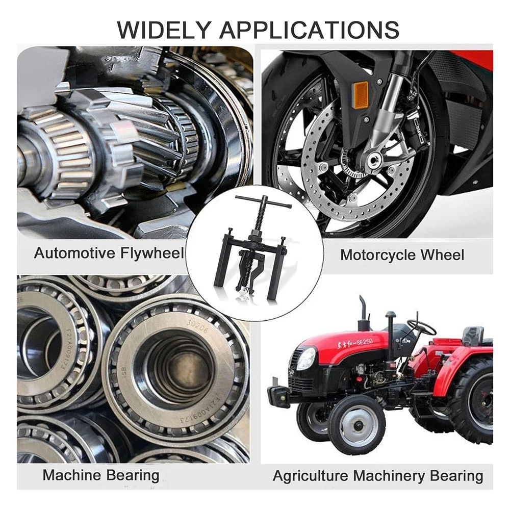 مجموعة أدوات سحب محمل 3 فكي احترافية، أدوات سحب المطرقة الشريحة العالمية لإصلاح وصيانة السيارات والشاحنة #6