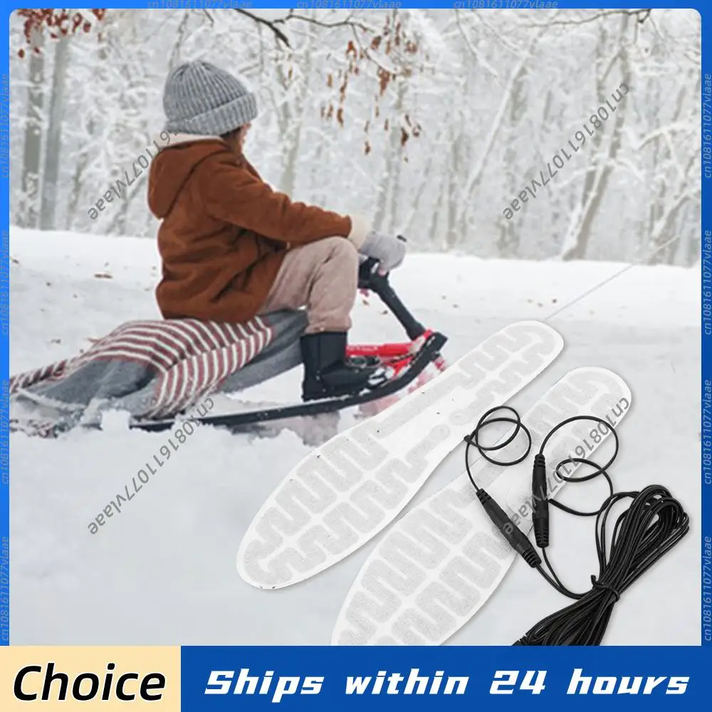 

USB Heated Insoles Electric Foot Warming Pad 10W Winter Warm Insoles Winter Outdoor Sports Heating Insole