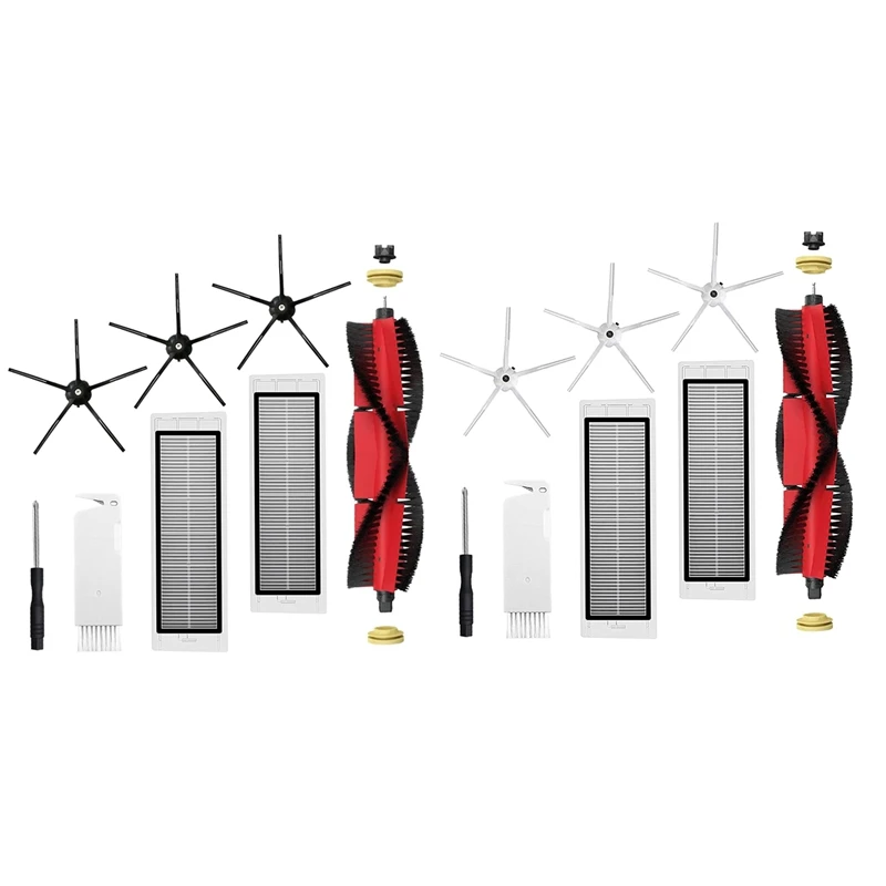 Acessórios de substituição para xiaomi roborock s5 s6 s5 max s6 puro s6 maxv s50 s51 s55 s60 s65 aspirador robótico