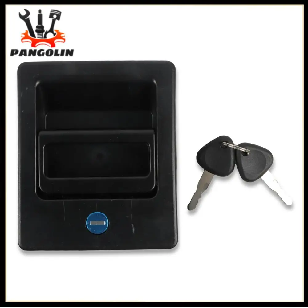 

Cab Door Lock Outside Handle With 2 Keys For VOLVO EC140B EC180B EC210B EC240 EC290B EC330B EC360B EC460B Excavator Accessories