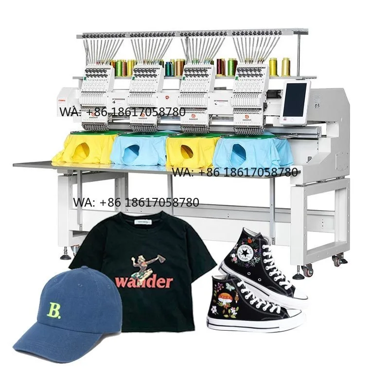 Multi-needle Pr680w Commercial Used Emboiderys T Shirt Logo Curtain Embroidery Machine Repairing in Lahore